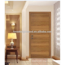 Fashion design wood door, entry door rustic wood , traditional pine wood veneer door